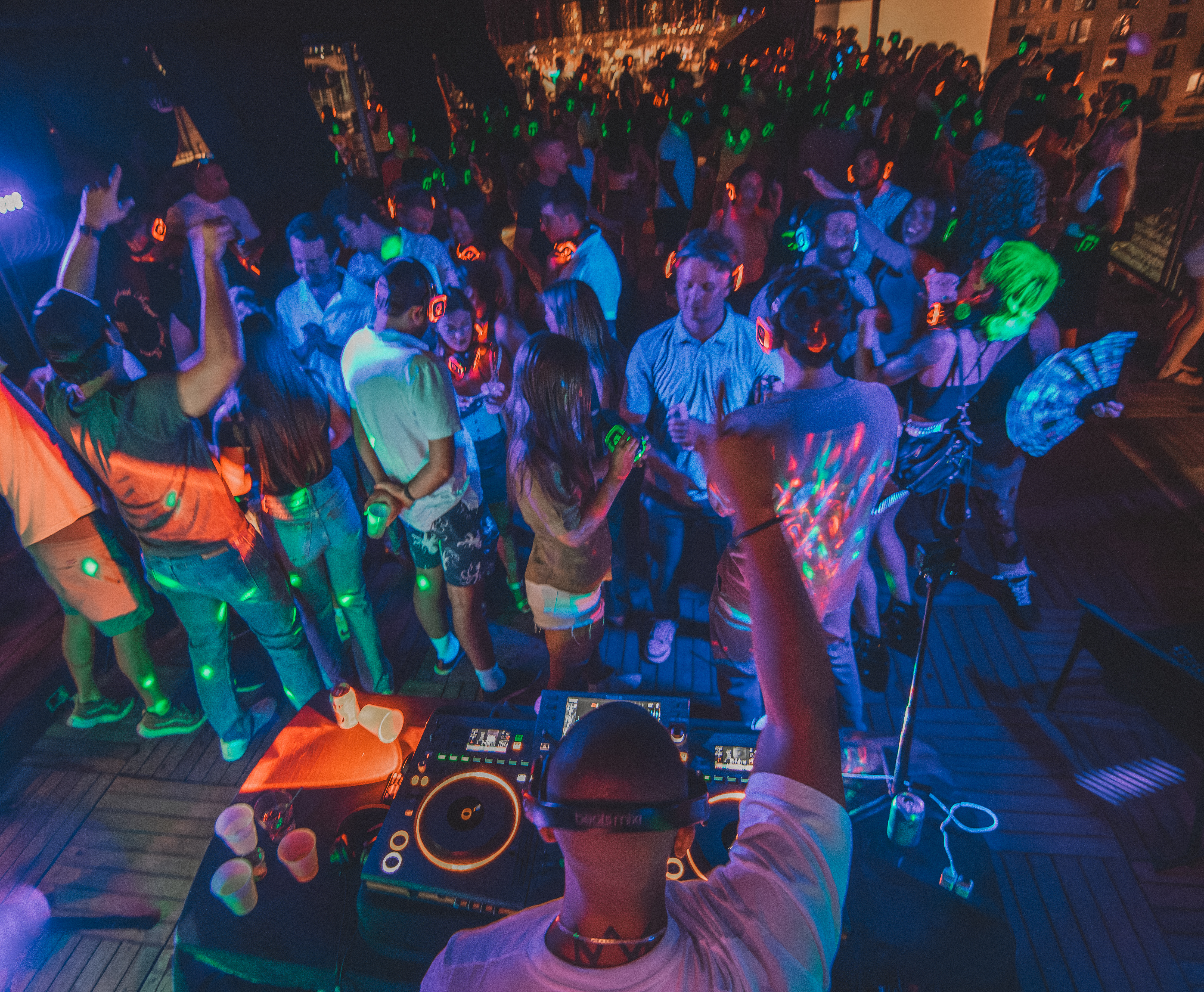 DJ Moreno performing at an event